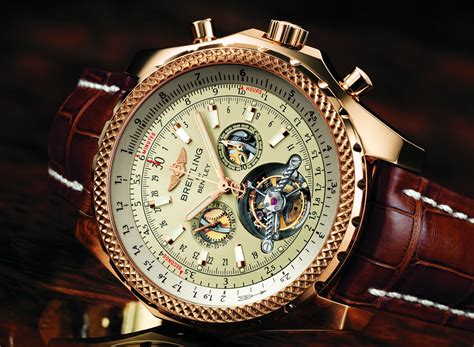 breitling for bentley mulliner tourbillon red gold watch|Breitling for Bentley tourbillon.